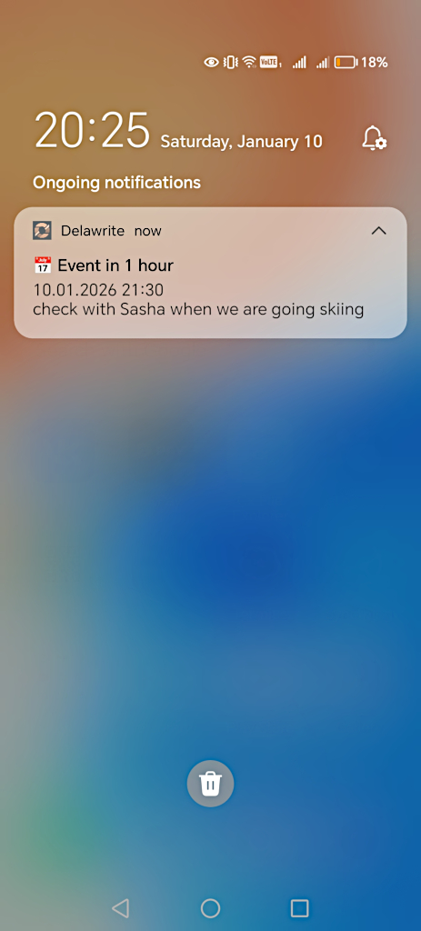 Reminders
